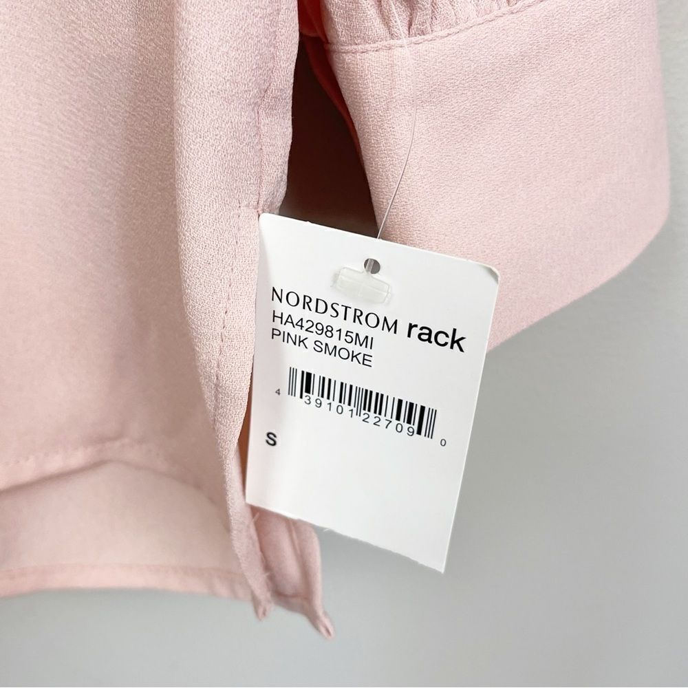 Halogen Pale Pink Button-Down Blouse - Picture 5 of 7